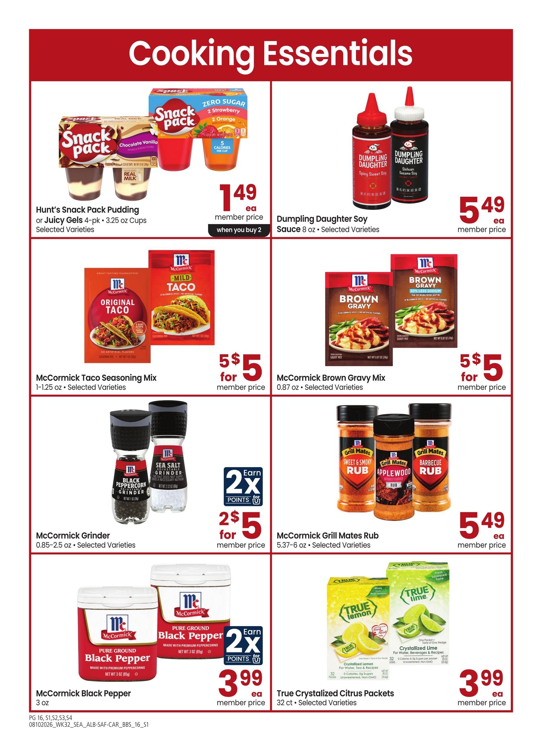 Safeway (WA) Big Book of Savings Weekly Ad August 10 - September 7, 2026