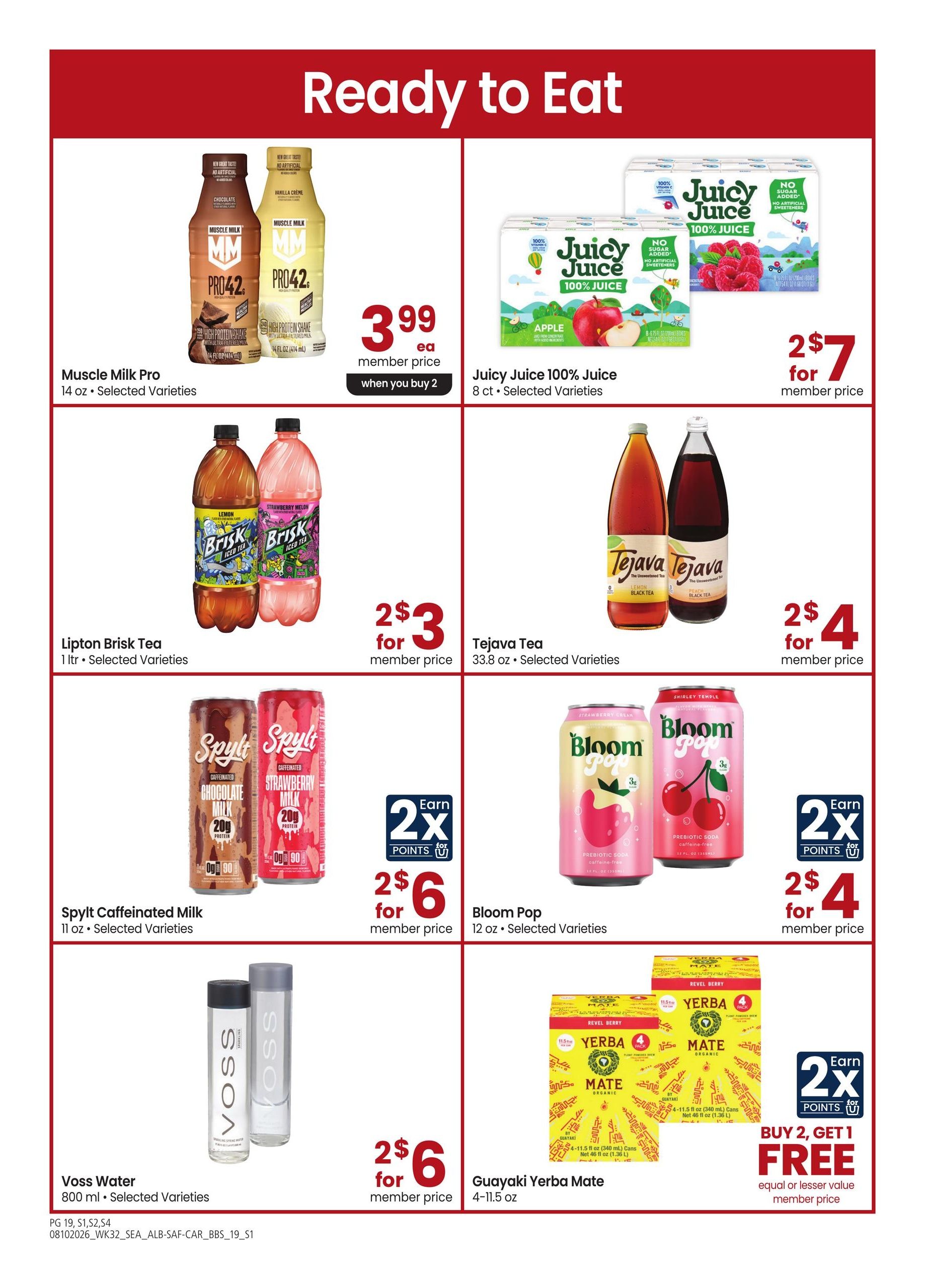 Safeway (WA) Big Book of Savings Weekly Ad August 10 - September 7, 2026