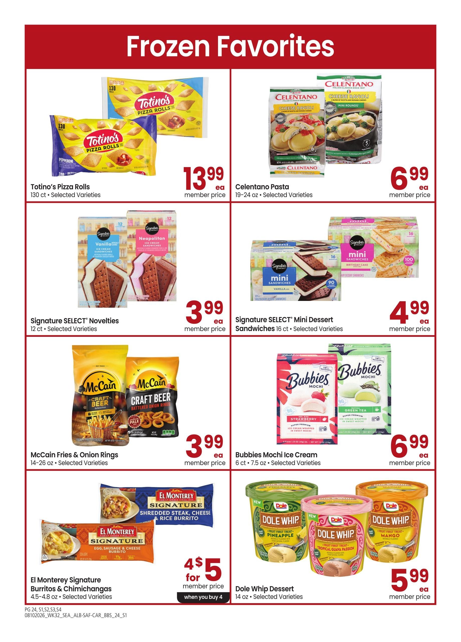 Safeway (WA) Big Book of Savings Weekly Ad August 10 - September 7, 2026