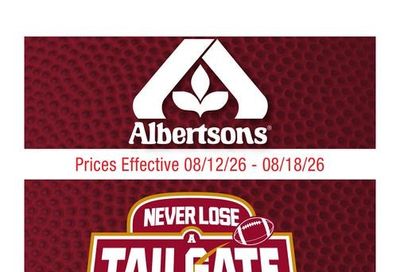 Albertsons (El Paso Area, TX) Weekly Ad August 12 - 18, 2026