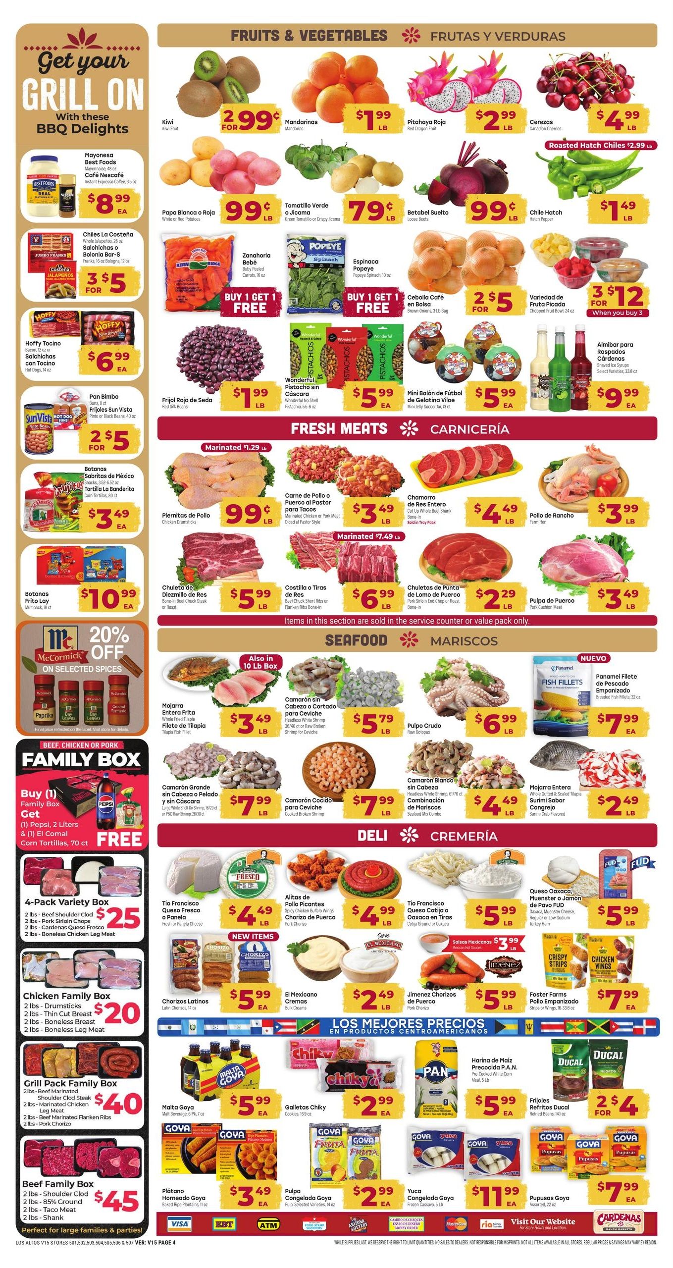 Cardenas Markets (Phoenix–Glendale Area, AZ) Weekly Ad August 12 - 18, 2026