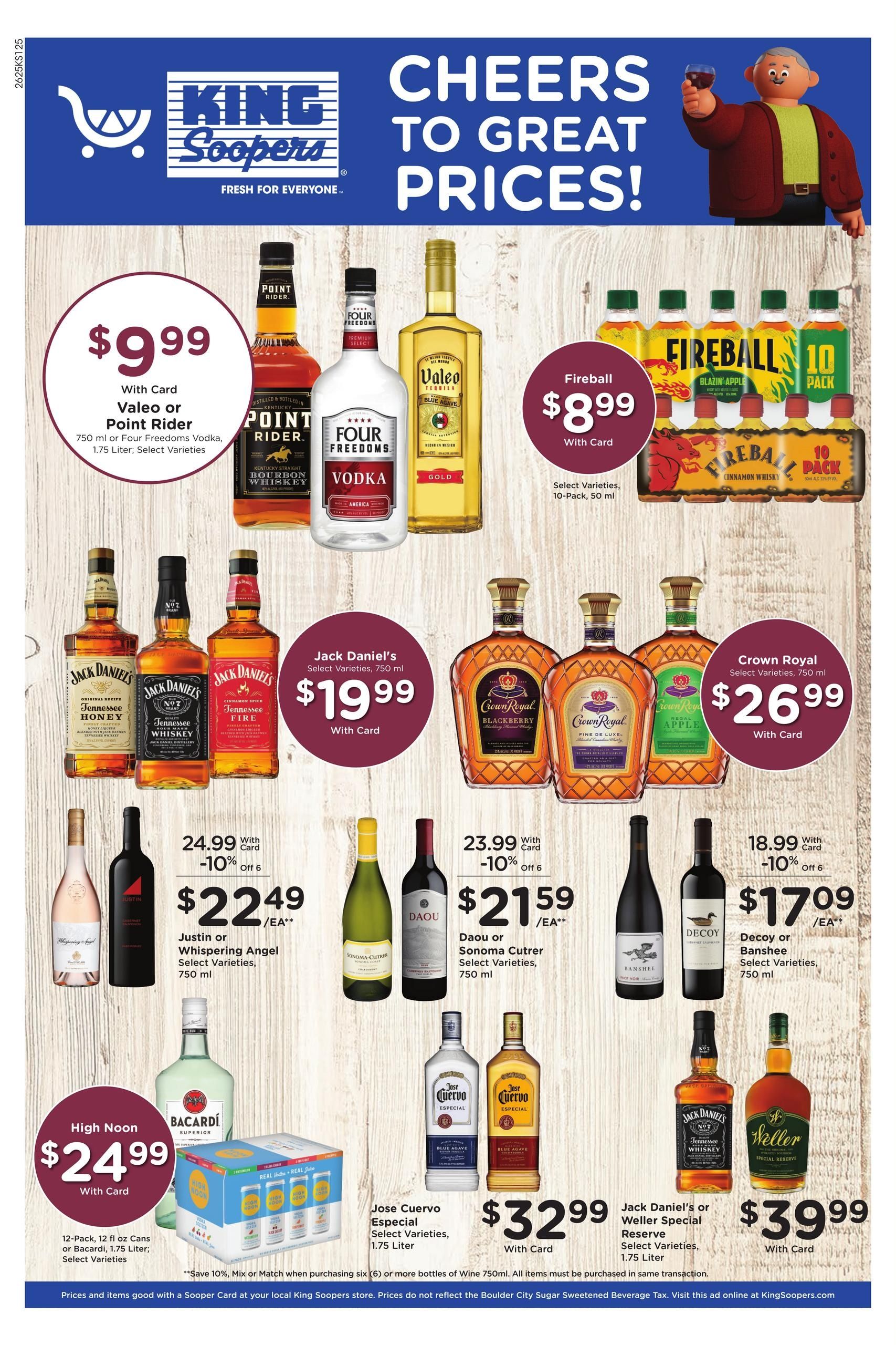 King Soopers (CO) Cheers to Great Prices! Weekly Ad August 12 - 18, 2026