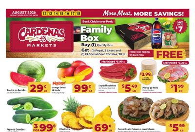 Cardenas Markets (Las Vegas–Henderson Area, NV) Weekly Ad August 12 - 18, 2026