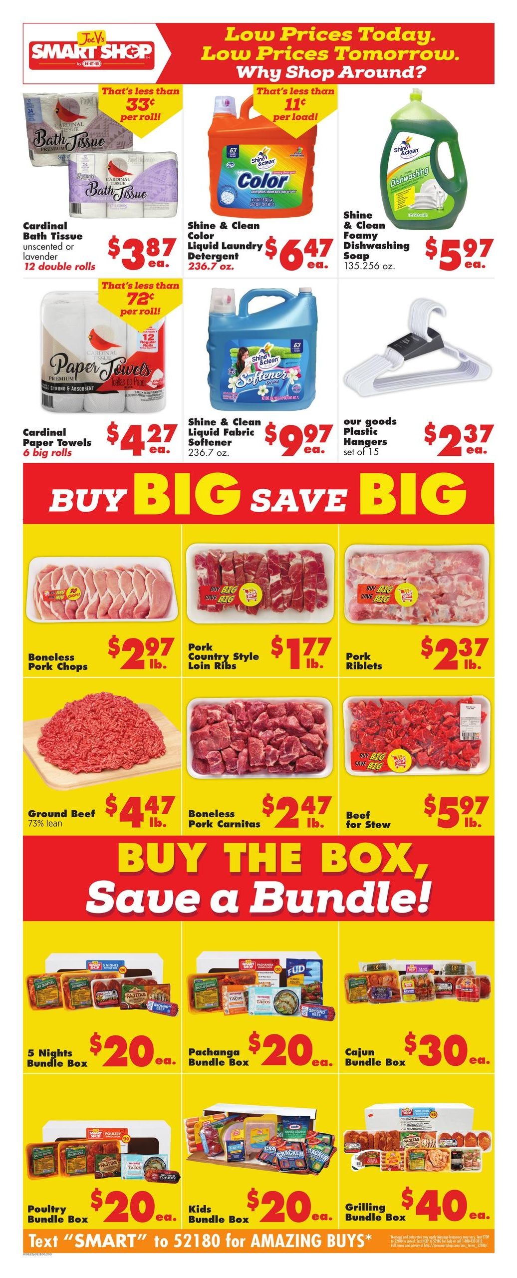 Joe V's Smart Shop (Houston–Sugar Land Area, TX) Weekly Ad August 12 - 18, 2026