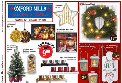 Oxford Mills Flyer November 13 to December 10