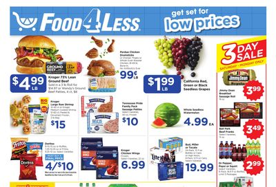 Food 4 Less (Chicago–Bolingbrook Area, IL) Chicago Weekly Ad August 12 - 18, 2026