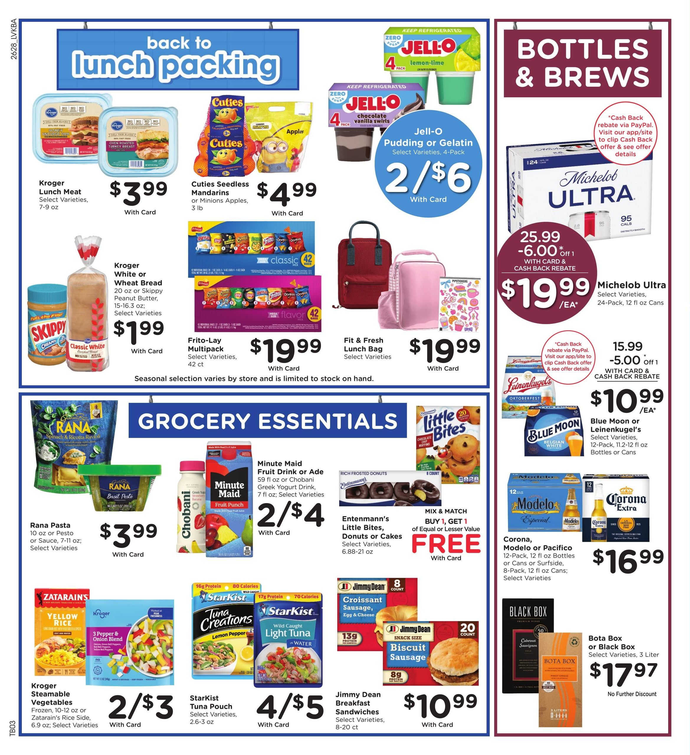 Kroger (Louisville–Eminence Area, KY) Weekly Ad August 12 - 18, 2026