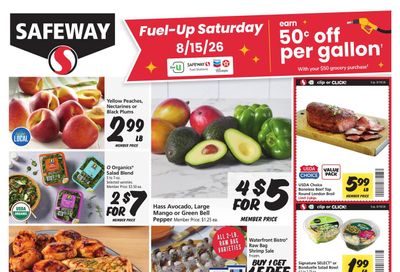 Safeway (Arcata Area, CA) Weekly Ad August 12 - 18, 2026