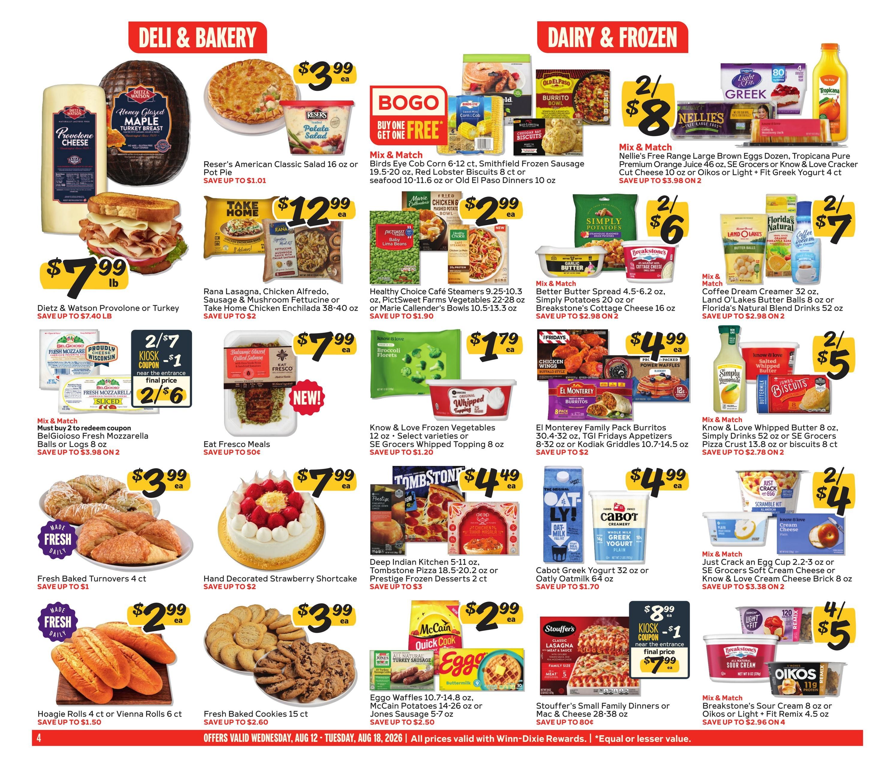 Winn-Dixie (AL, FL, GA) Weekly Ad August 12 - 18, 2026