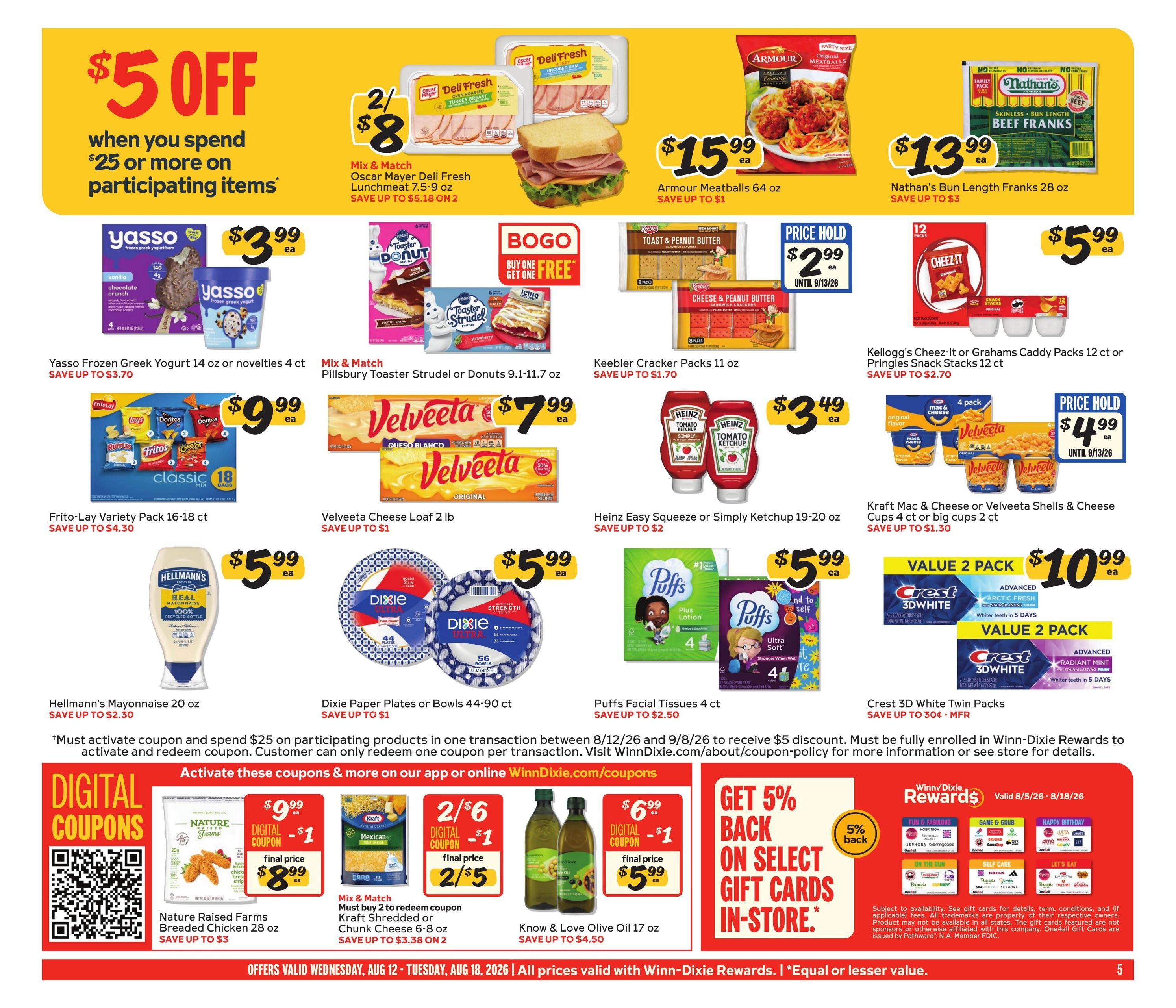 Winn-Dixie (AL, FL, GA) Weekly Ad August 12 - 18, 2026