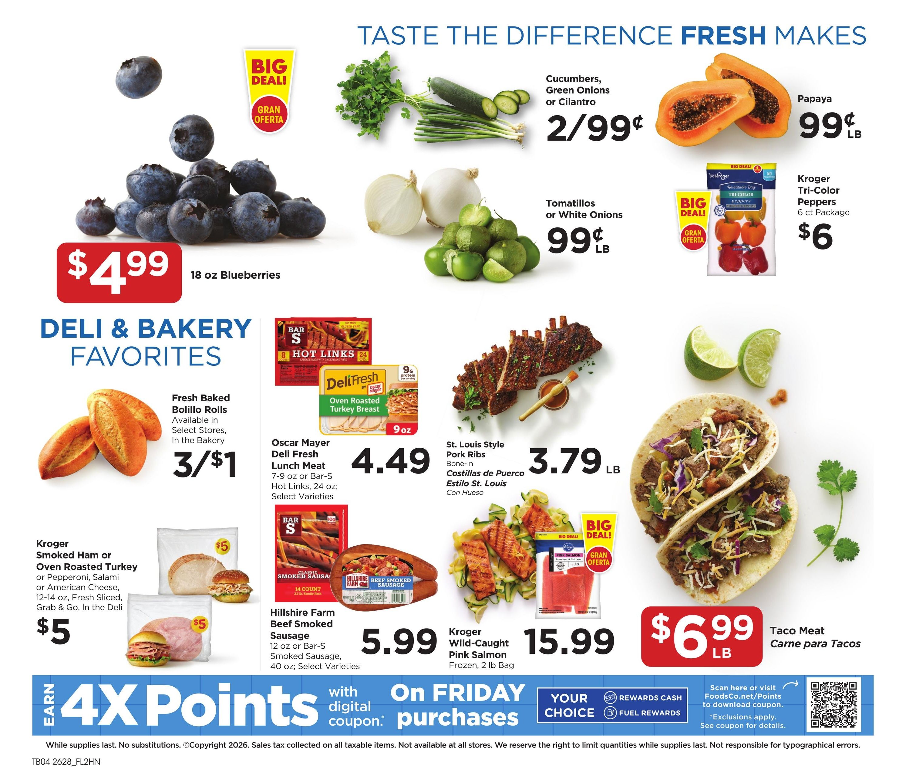 Foods Co Weekly Ad August 12 - 18, 2026