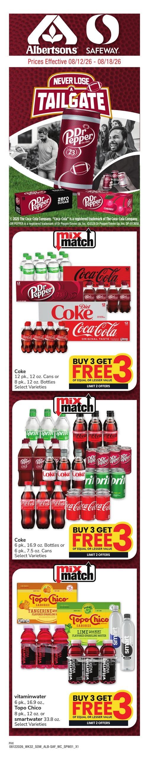 Albertsons (Apache Junction–Tempe Area, AZ) Weekly Ad August 12 - 18, 2026