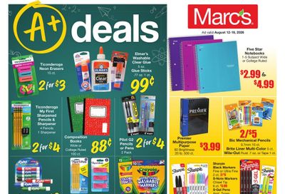 Marc's (Columbus–Dublin Area, OH) Weekly Ad August 12 - 18, 2026