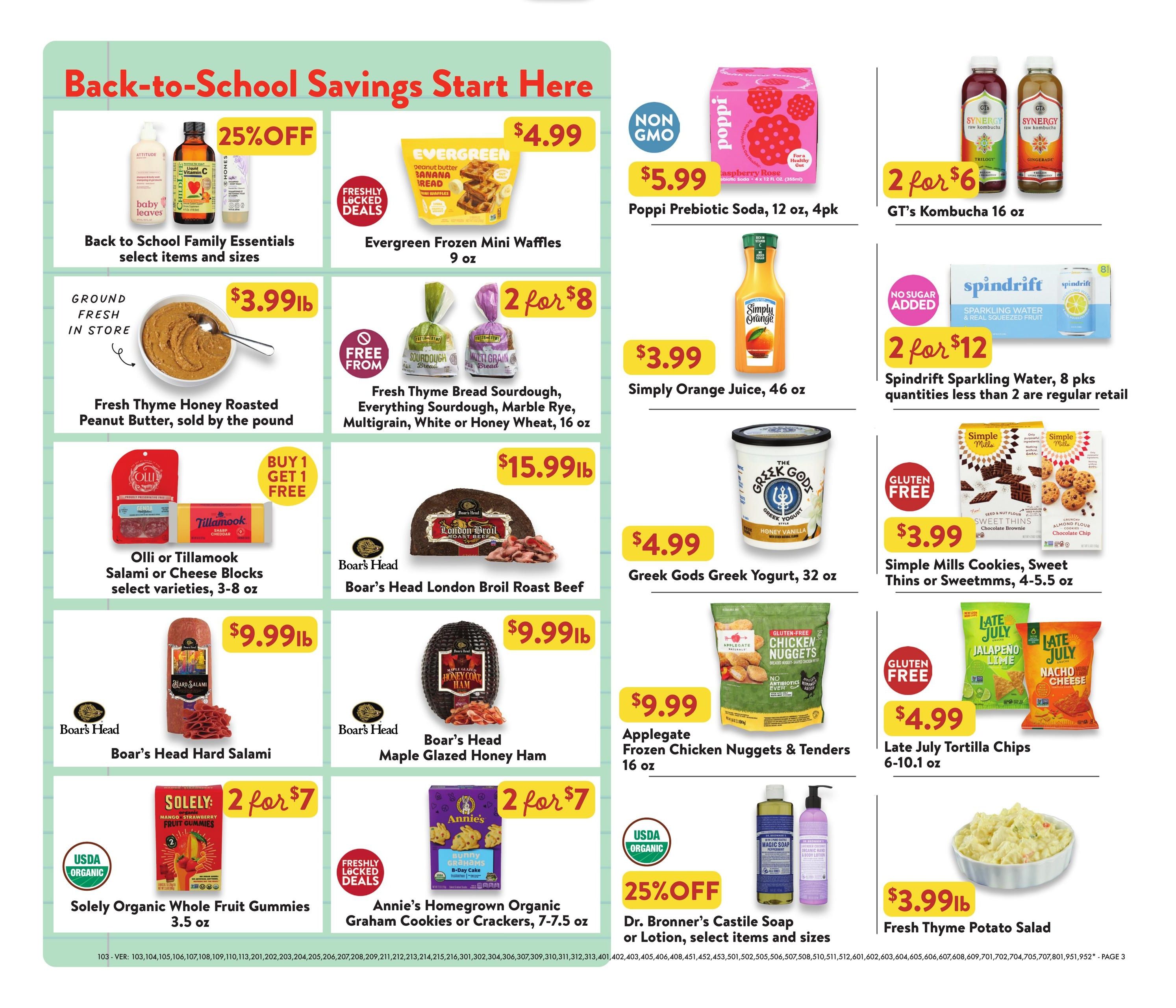 Fresh Thyme Market (Akron Area, OH) Weekly Ad August 12 - 18, 2026