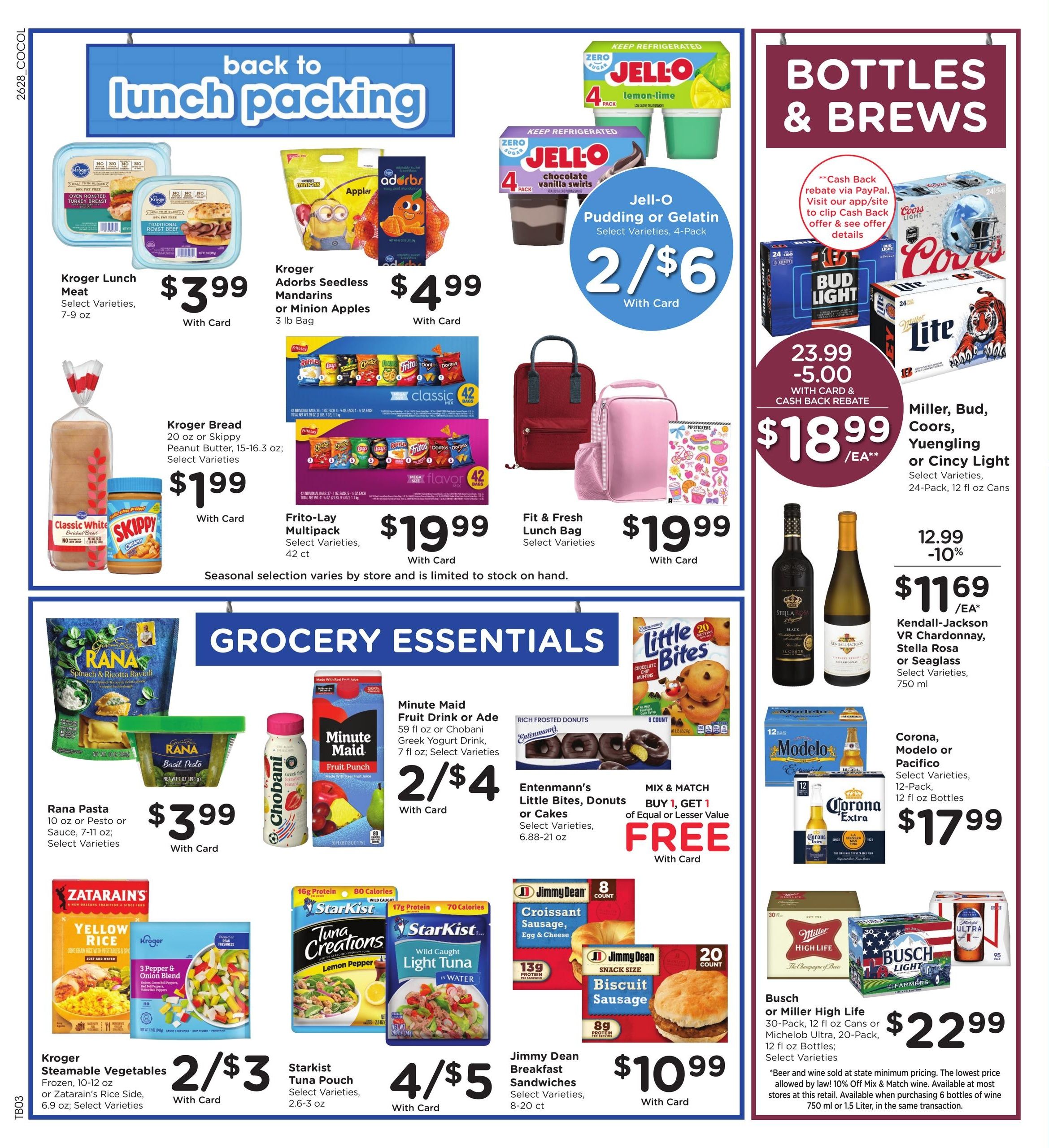 Kroger (Columbus Area, OH) Weekly Ad August 12 - 18, 2026