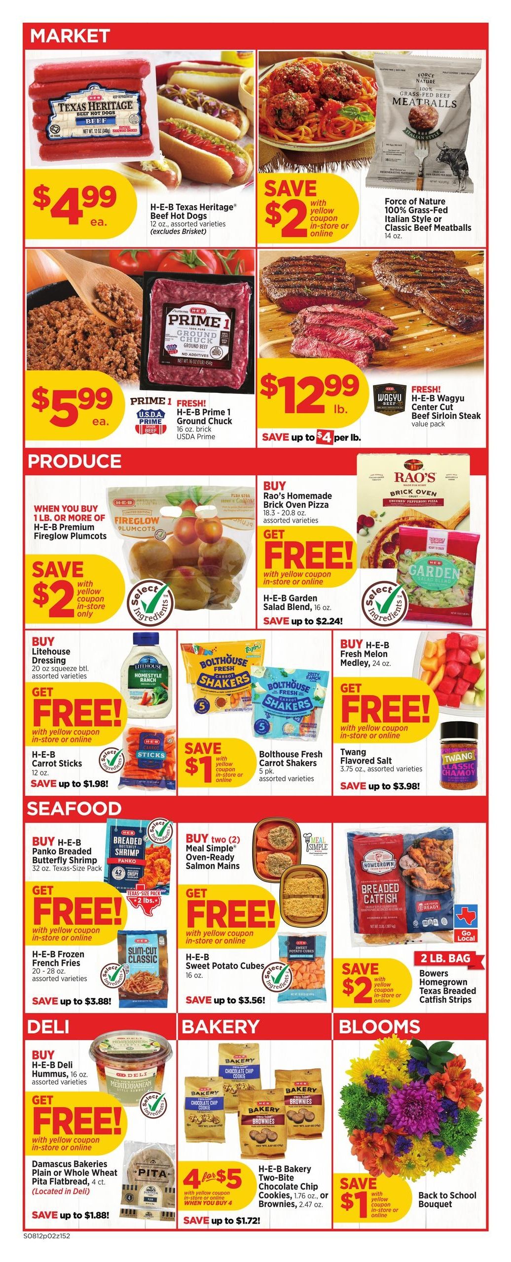 H-E-B (Allen Area, TX) Weekly Ad August 12 - 18, 2026