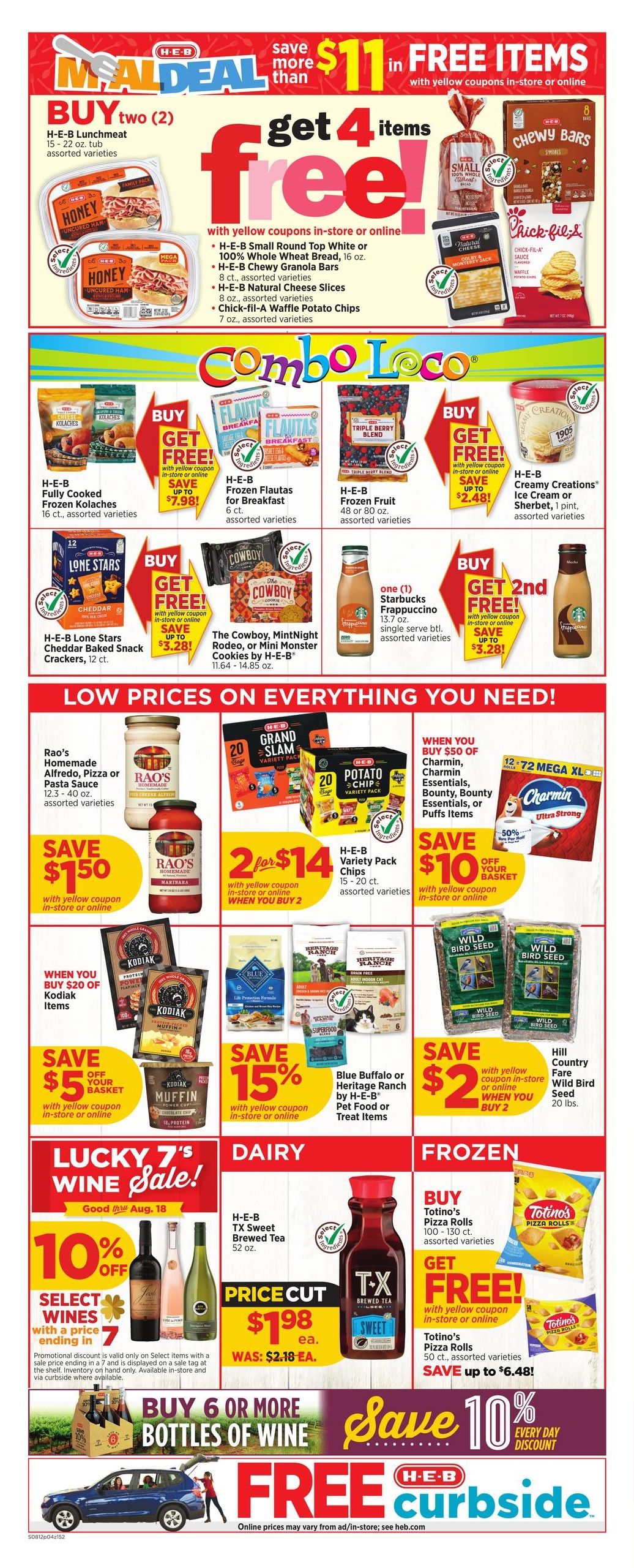 H-E-B (Allen Area, TX) Weekly Ad August 12 - 18, 2026
