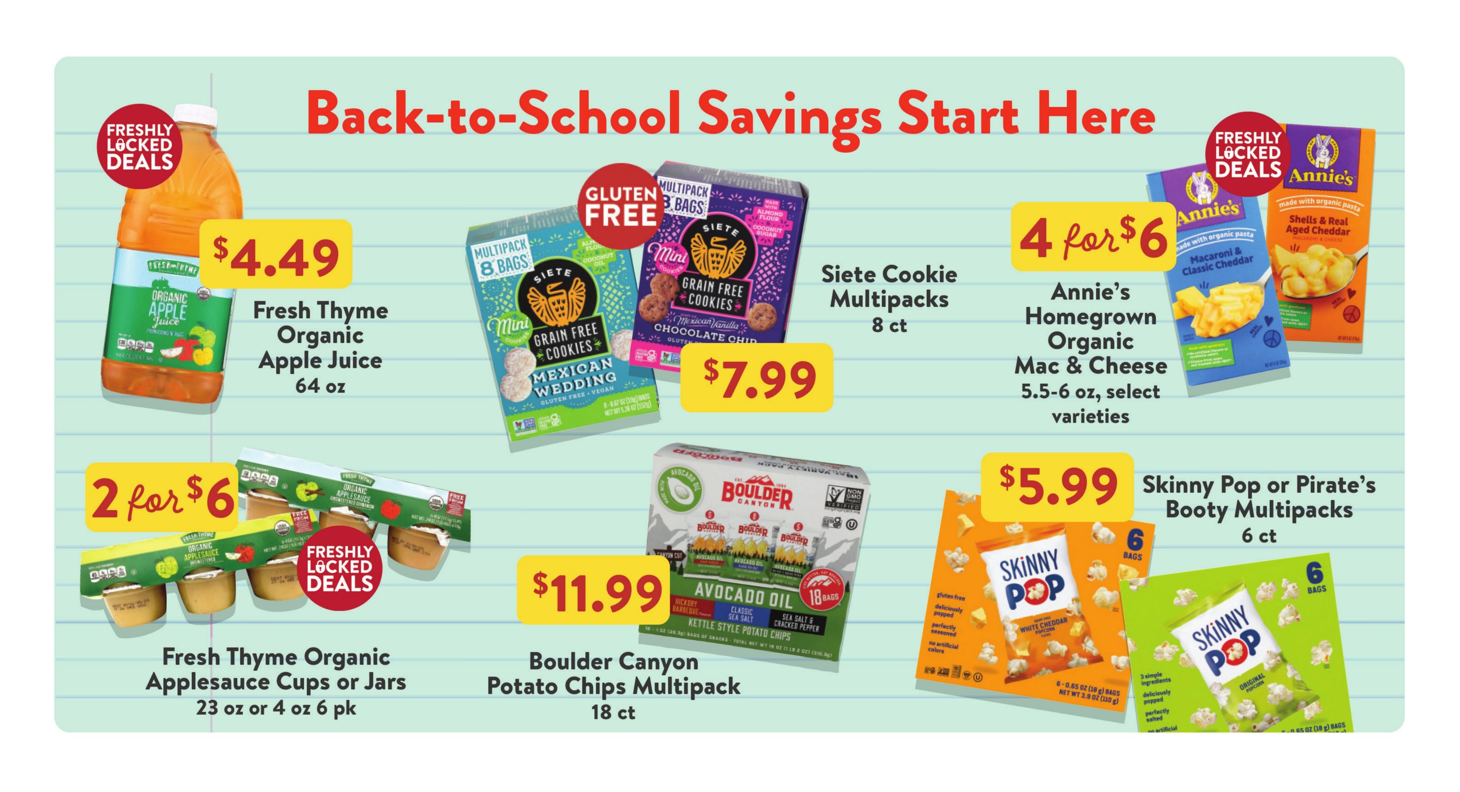 Fresh Thyme Market (Elm Grove Area, WI) Weekly Ad August 12 - 18, 2026