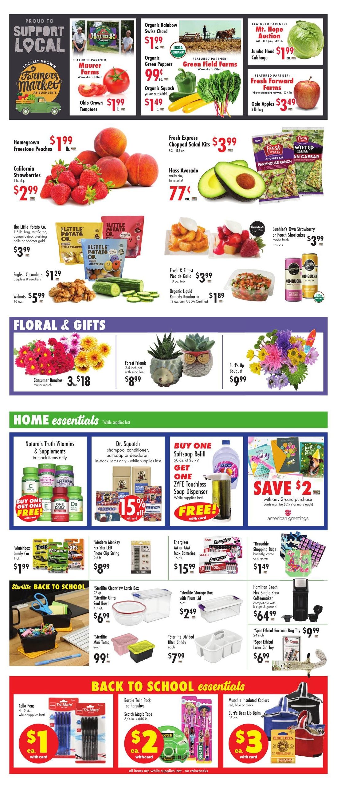 Buehler's Fresh Foods Weekly Ad August 12 - 18, 2026