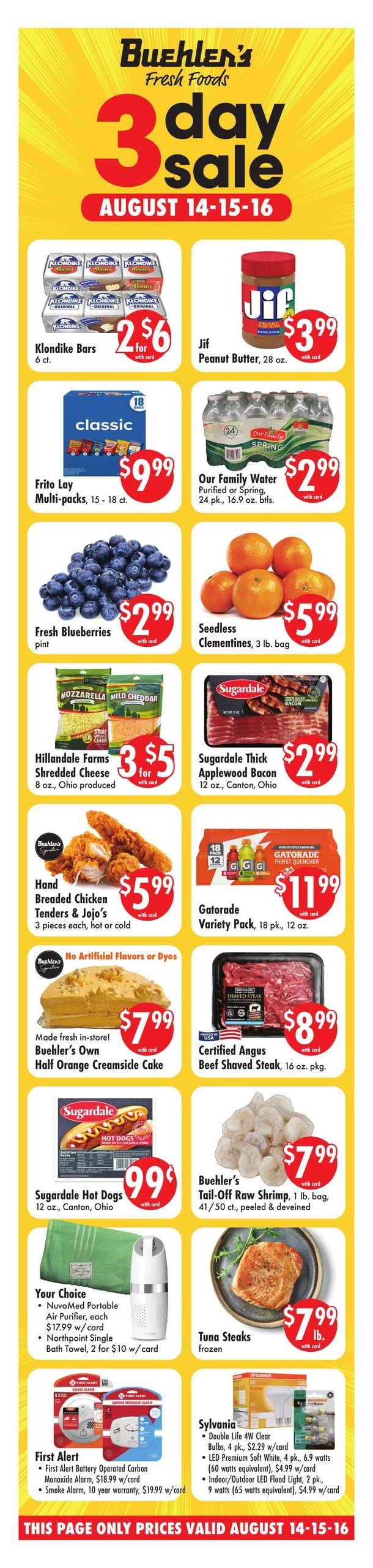 Buehler's Fresh Foods Weekly Ad August 12 - 18, 2026