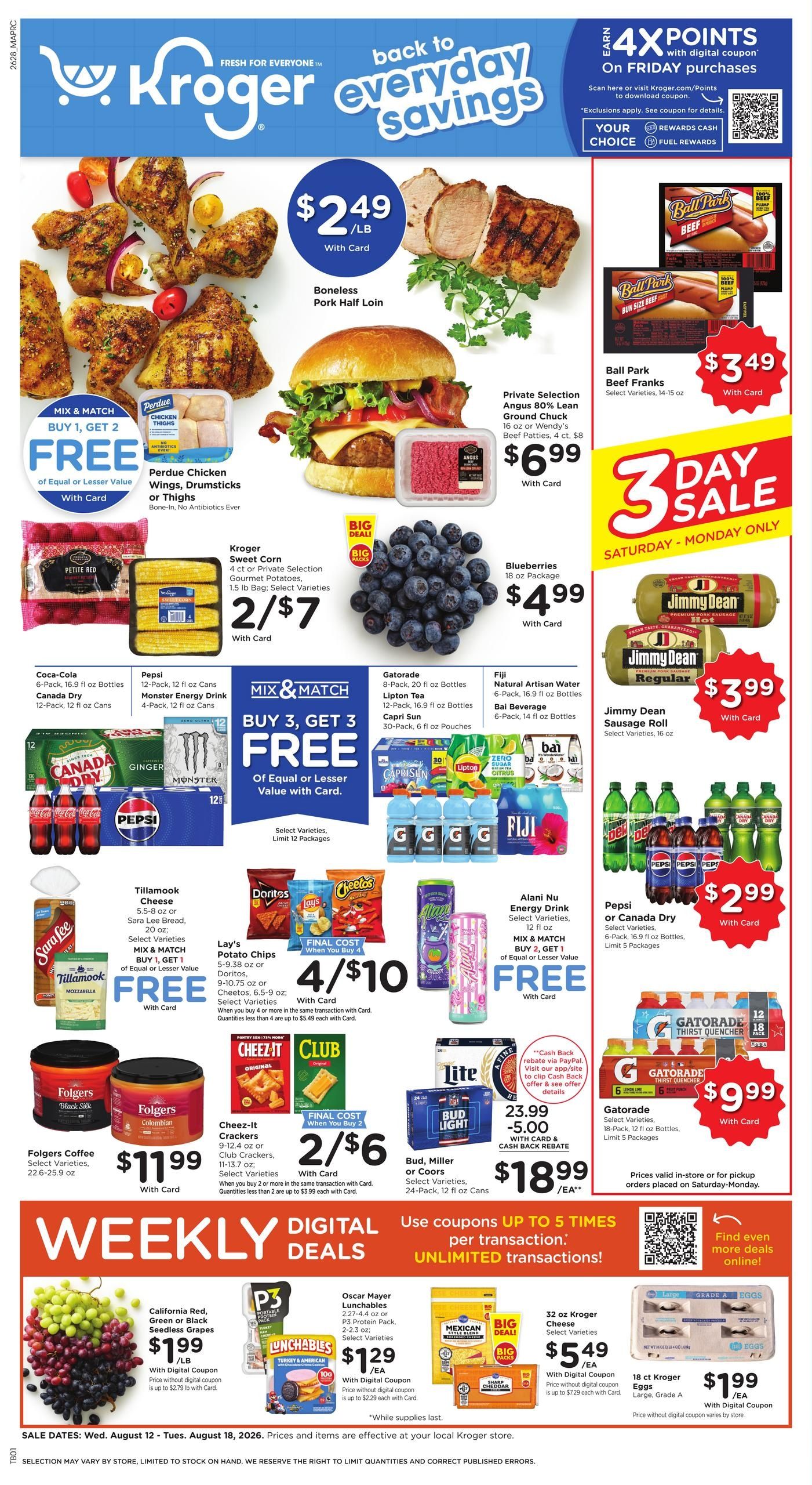 Kroger (Barlow Area, OH) Weekly Ad August 12 - 18, 2026