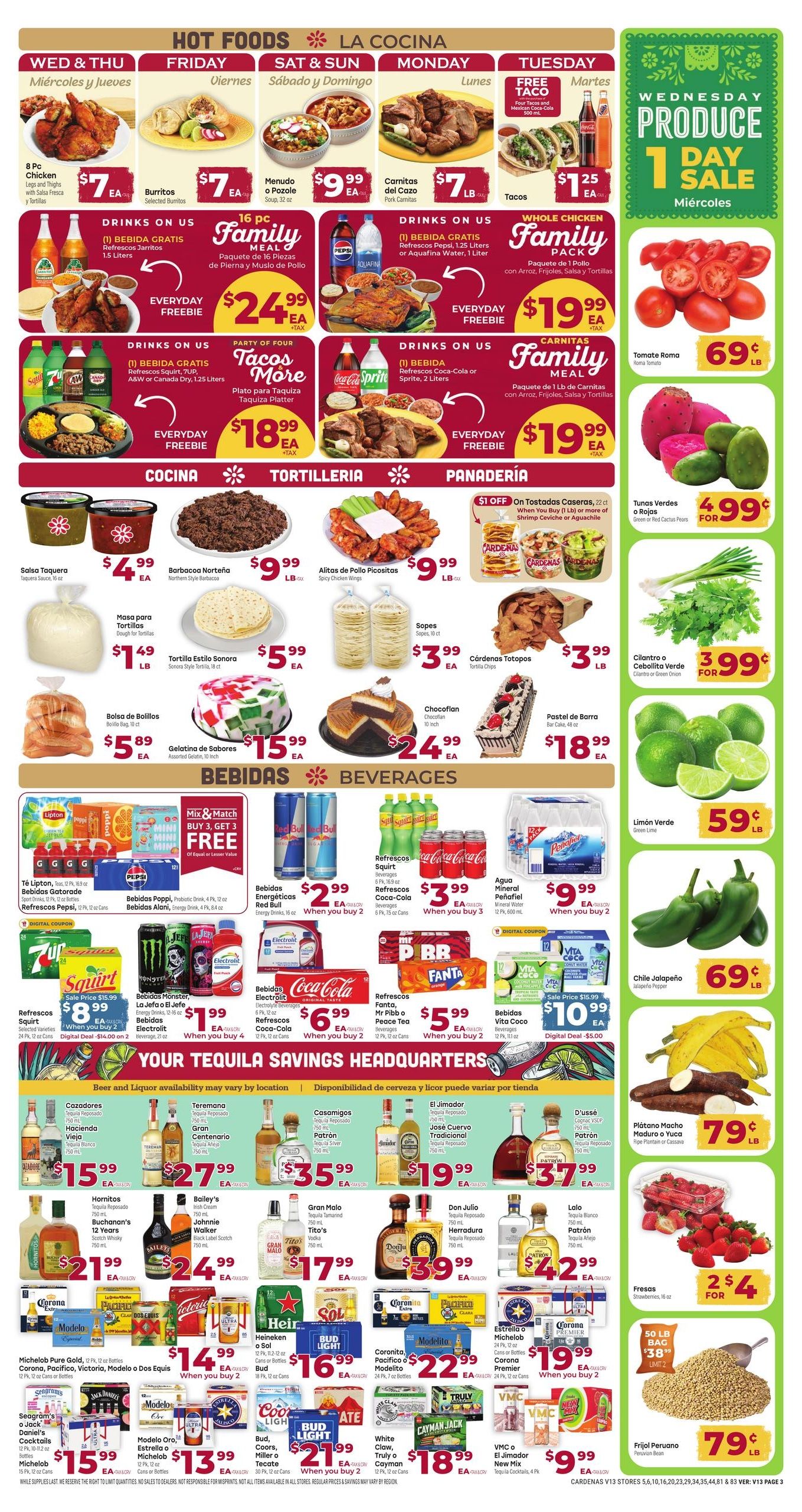 Cardenas Markets (Arcadia Area, CA) Weekly Ad August 12 - 18, 2026