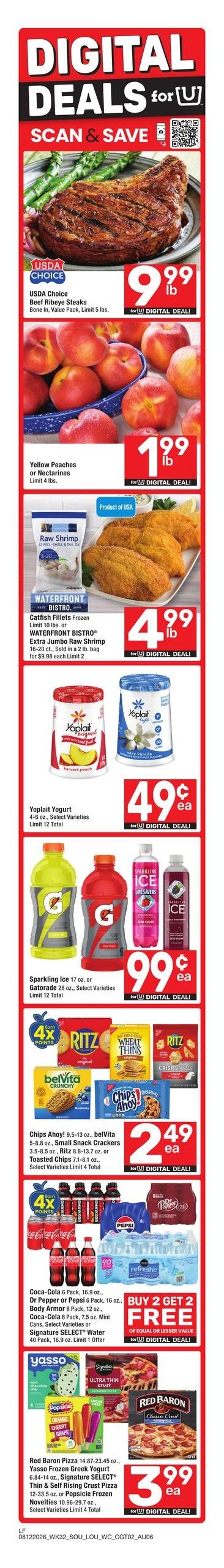 Albertsons (Mamou–Eunice Area, LA) Weekly Ad August 12 - 18, 2026