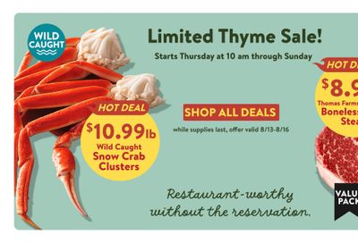 Fresh Thyme Market (Chanhassen Area, MN) Weekly Ad August 12 - 18, 2026