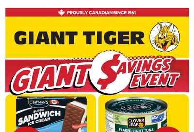 Giant Tiger (ON) Flyer August 12 to 18