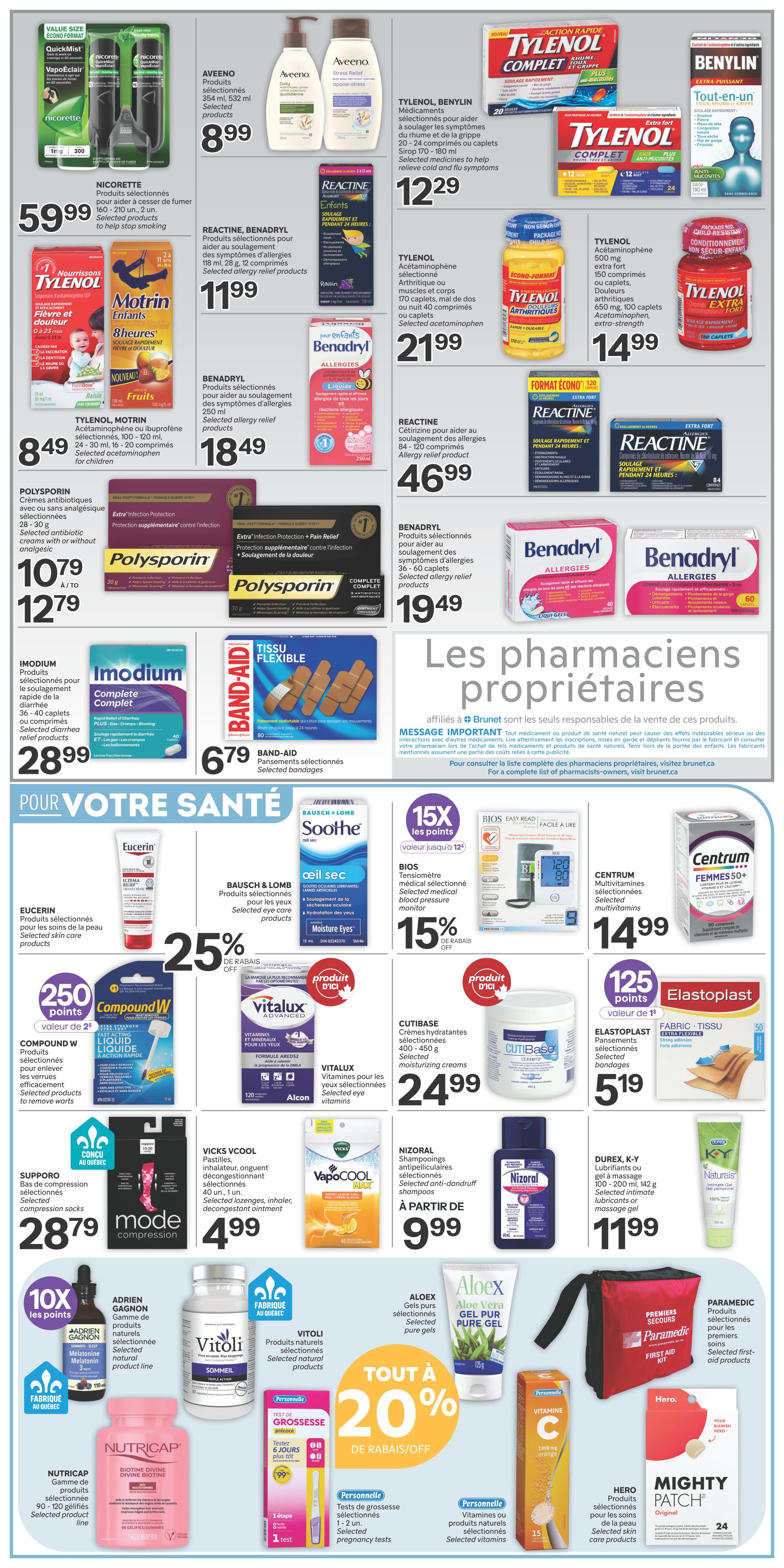 Brunet Flyer August 13 to 19