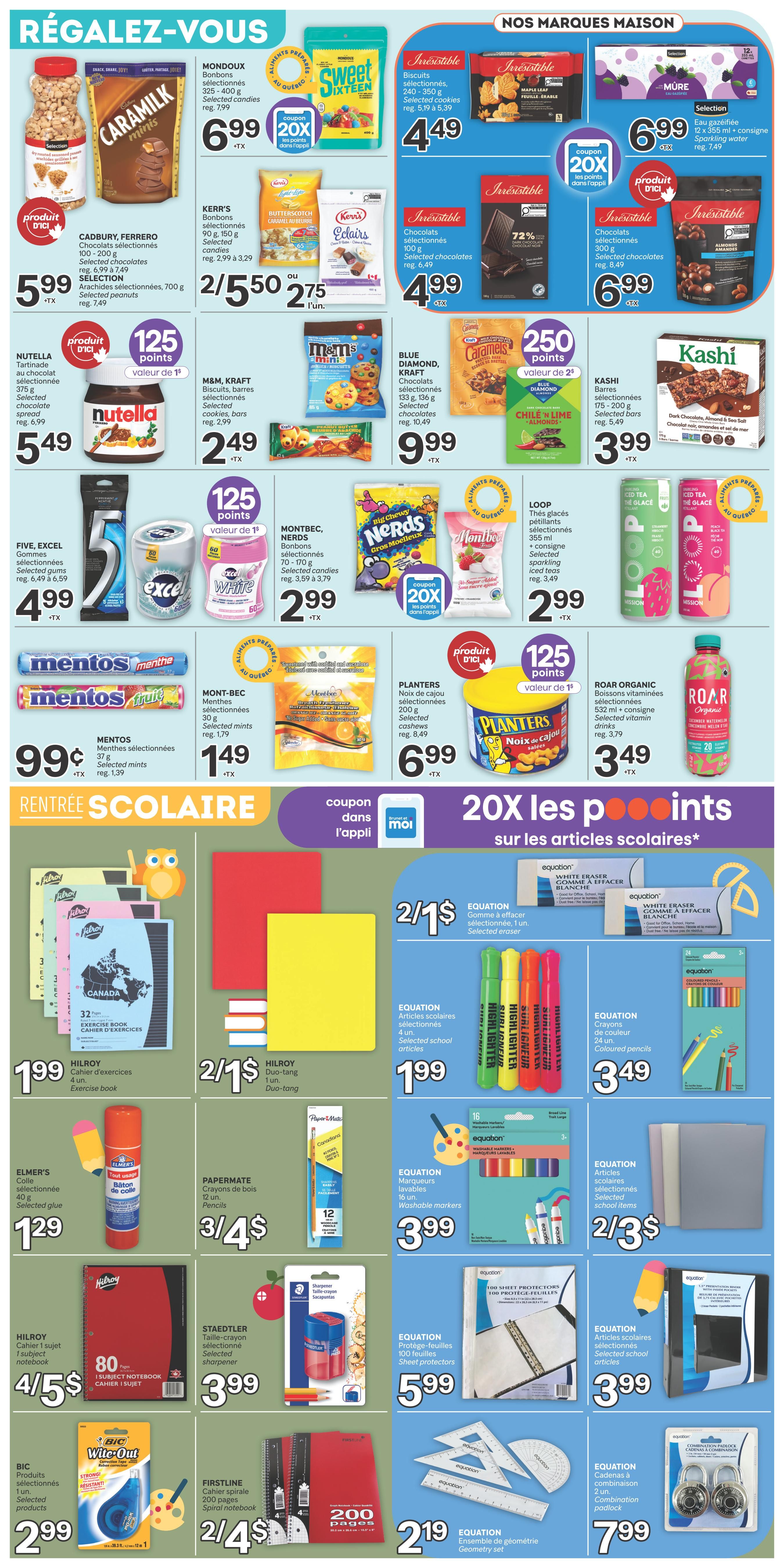 Brunet Flyer August 13 to 19