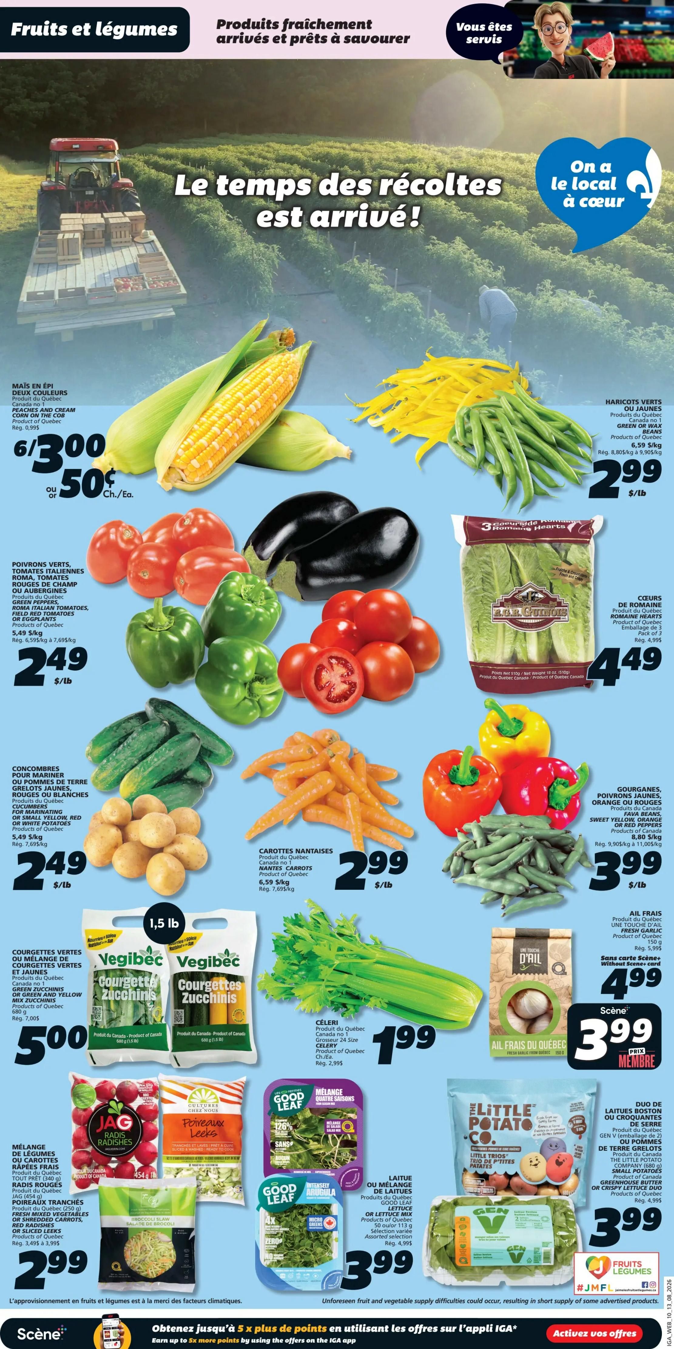 IGA (QC) Flyer August 13 to 19