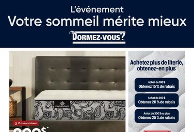 Dormez-vous Flyer August 12 to 27