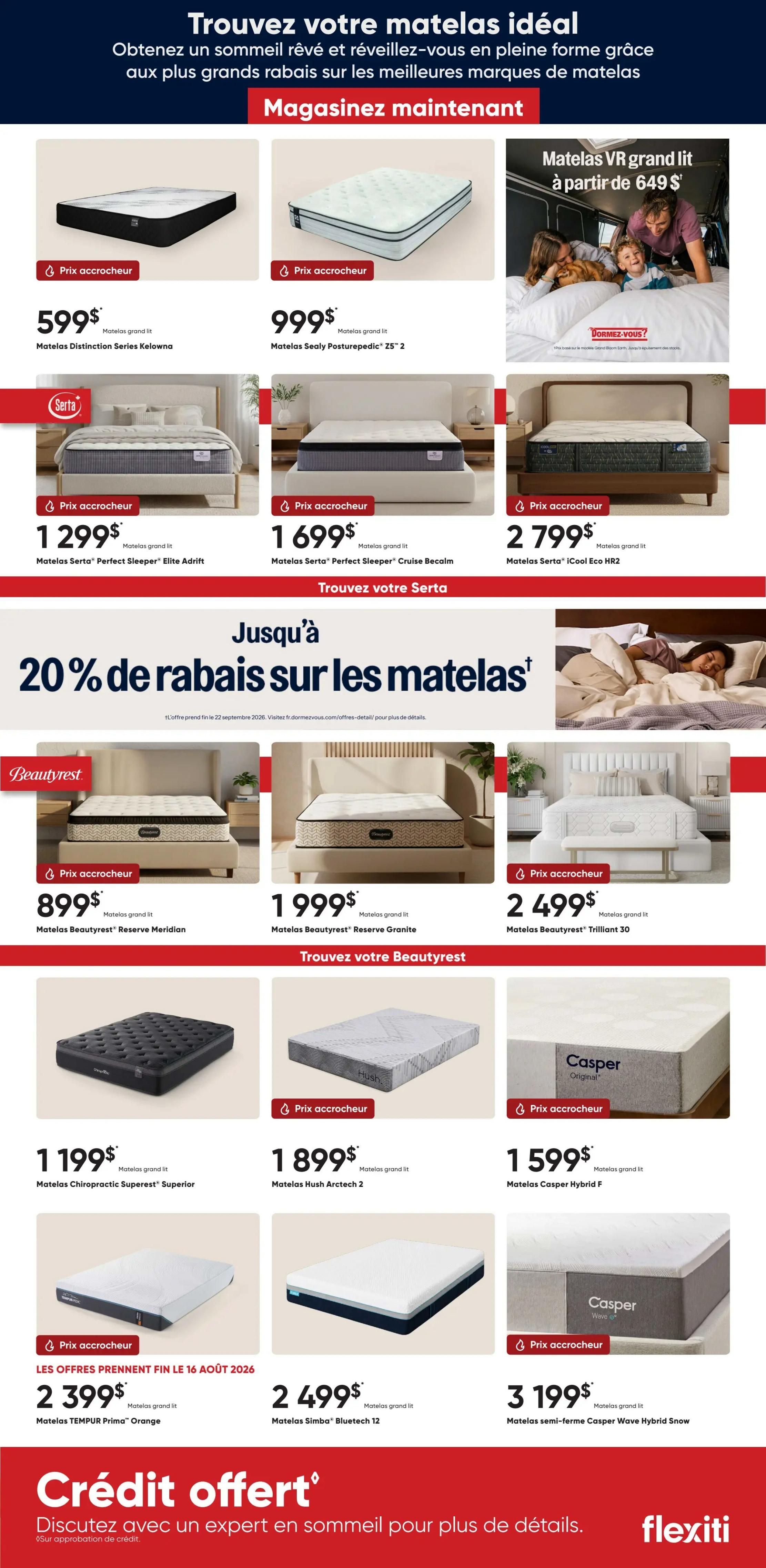 Dormez-vous Flyer August 12 to 27