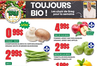 Marches Tau Produce Flyer August 10 to 16