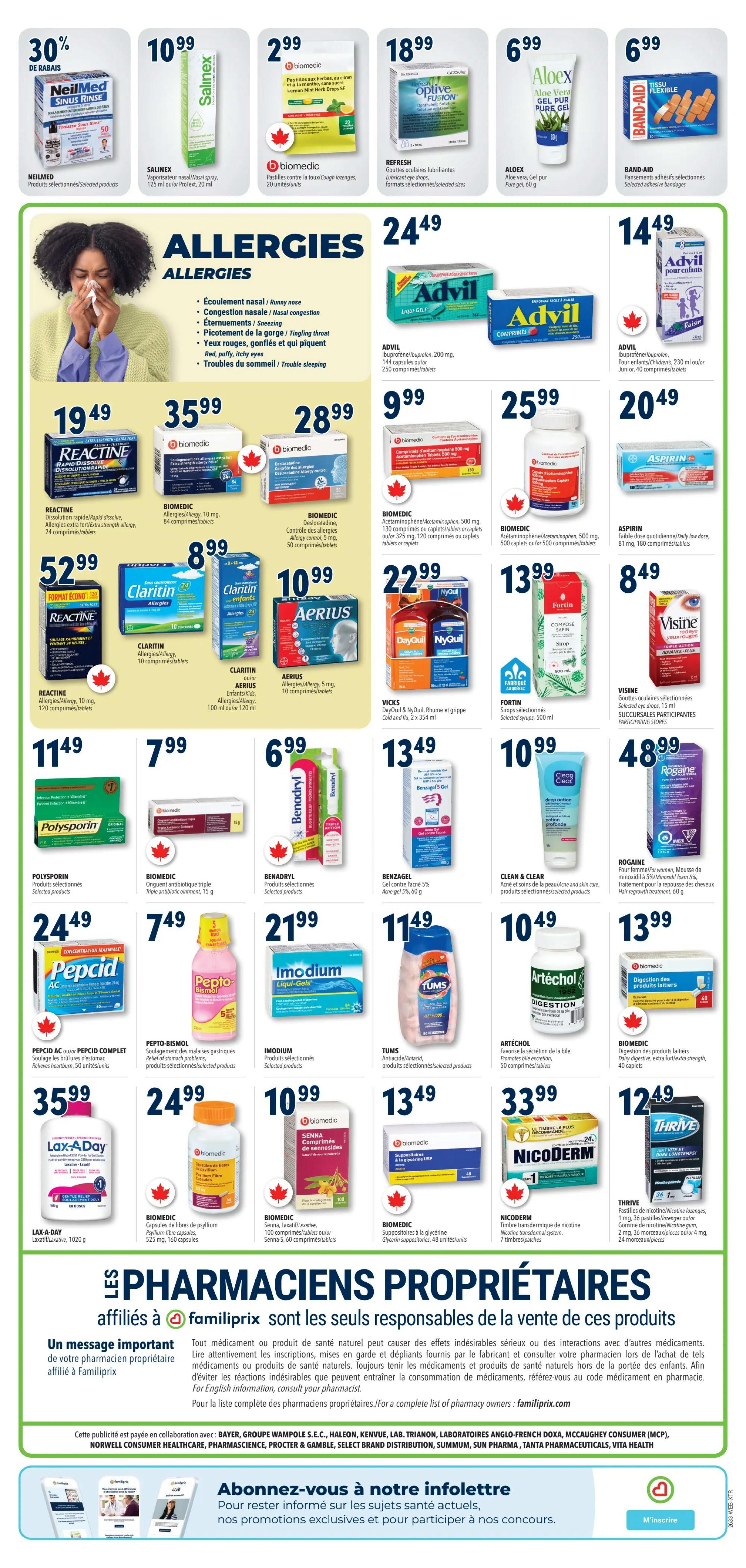 Familiprix Extra Flyer August 13 to 19