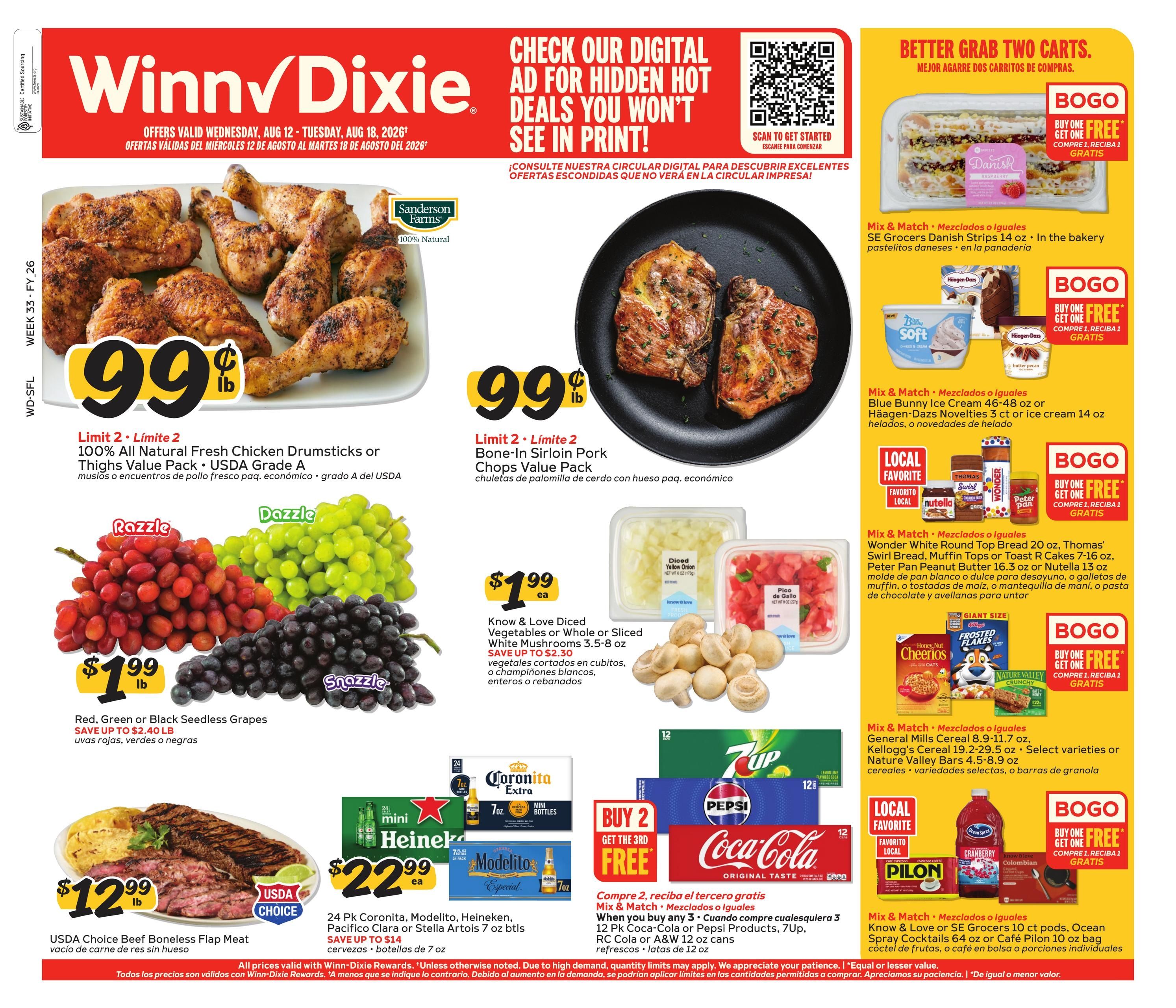 Winn-Dixie (FL) Weekly Ad August 12 - 18, 2026