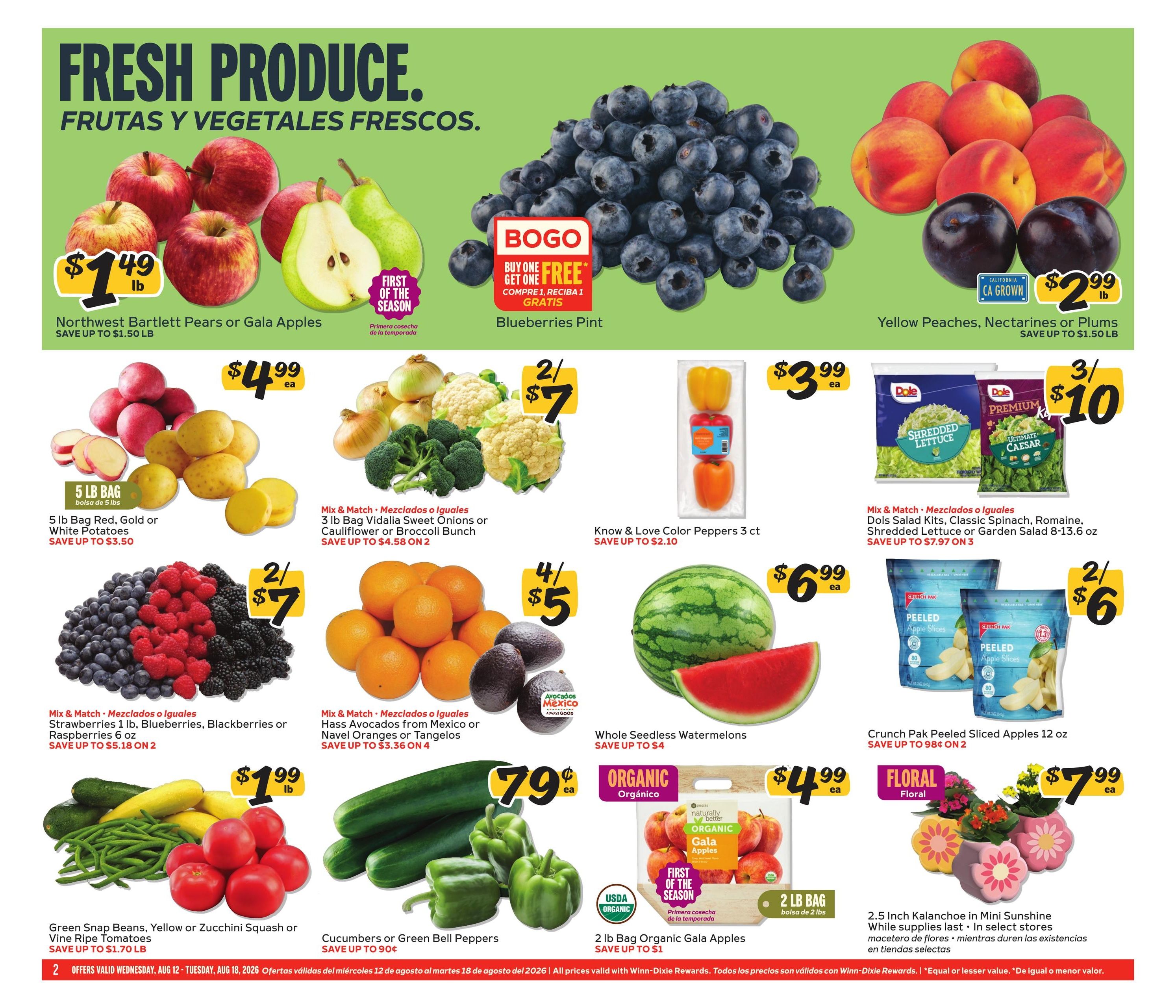 Winn-Dixie (FL) Weekly Ad August 12 - 18, 2026