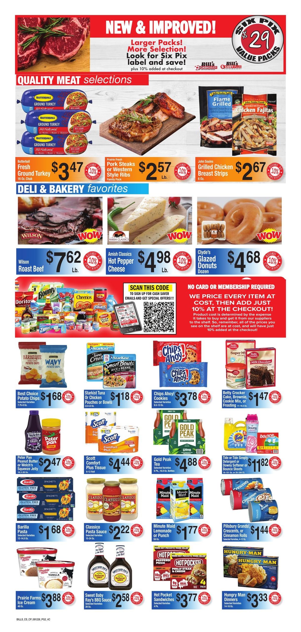 Cashsaver Weekly Ad August 12 - 18, 2026