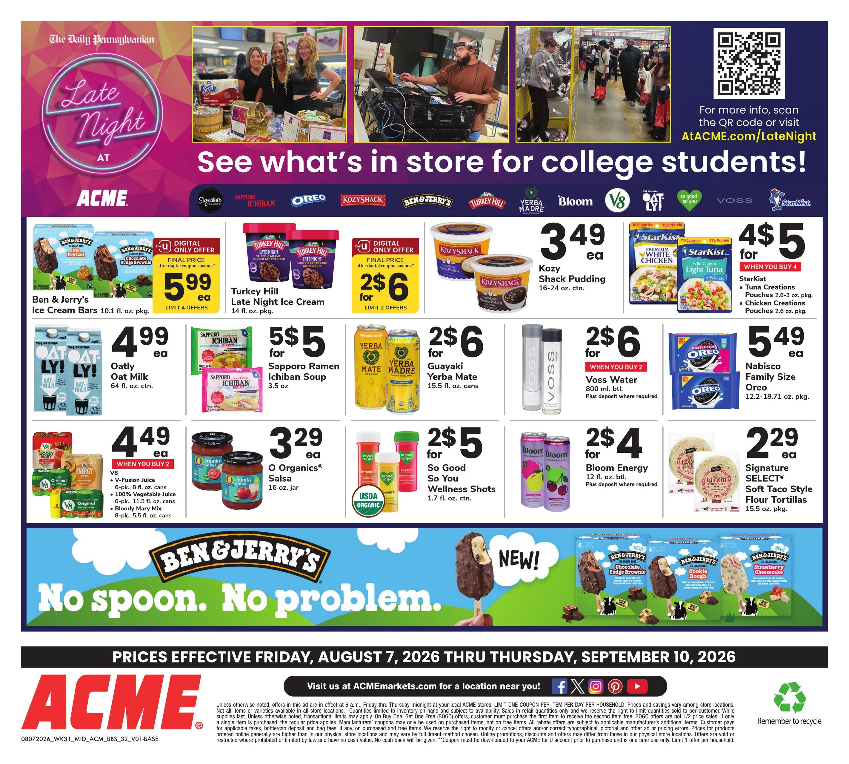 Acme Markets (Linthicum Heights–Edgewater Area, MD) Big Book of Savings Weekly Ad August 7 - September 10, 2026