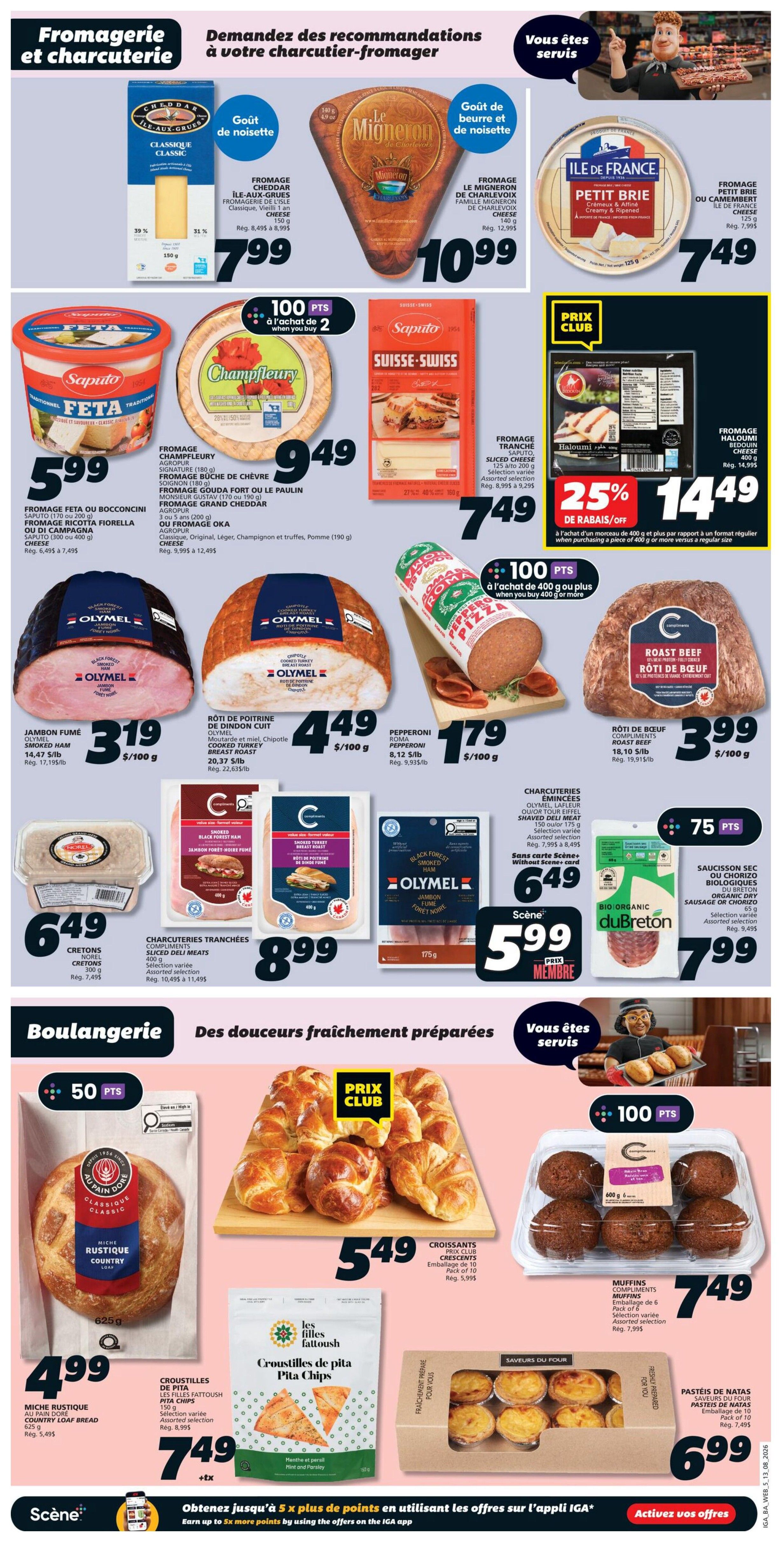 IGA (NB) Flyer August 13 to 19