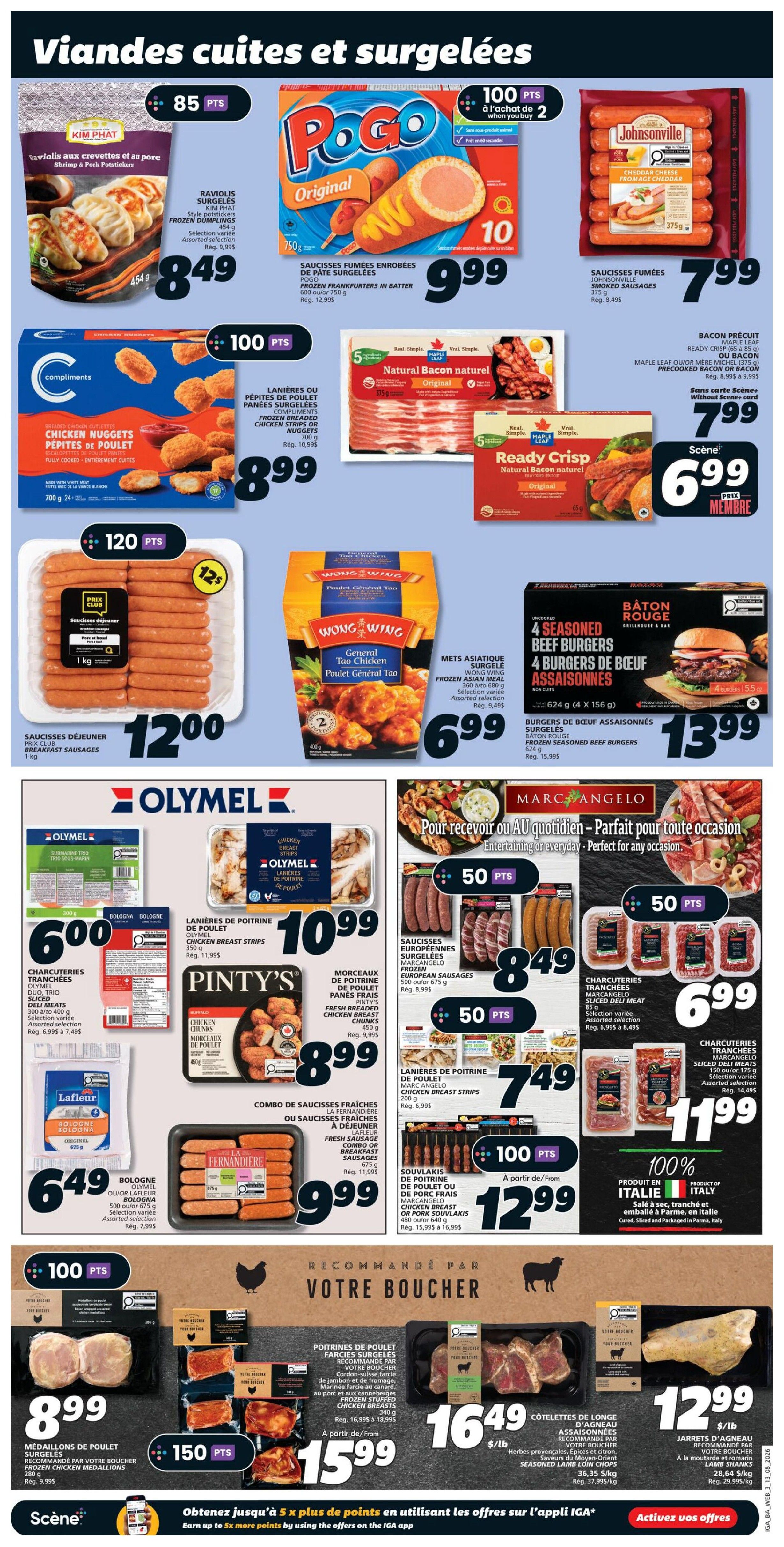 IGA (NB) Flyer August 13 to 19