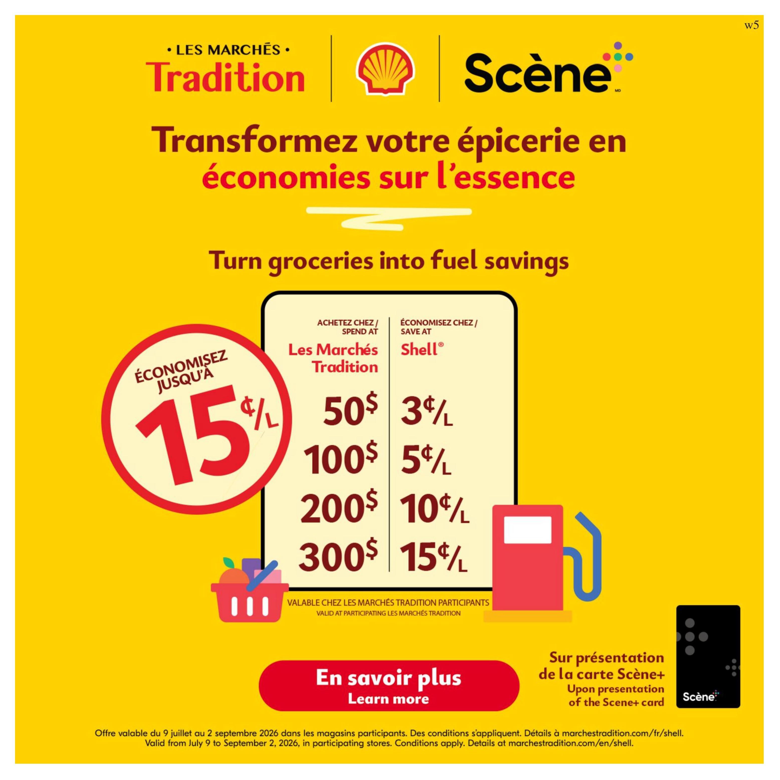 Marche Tradition (NB) Flyer August 13 to 19