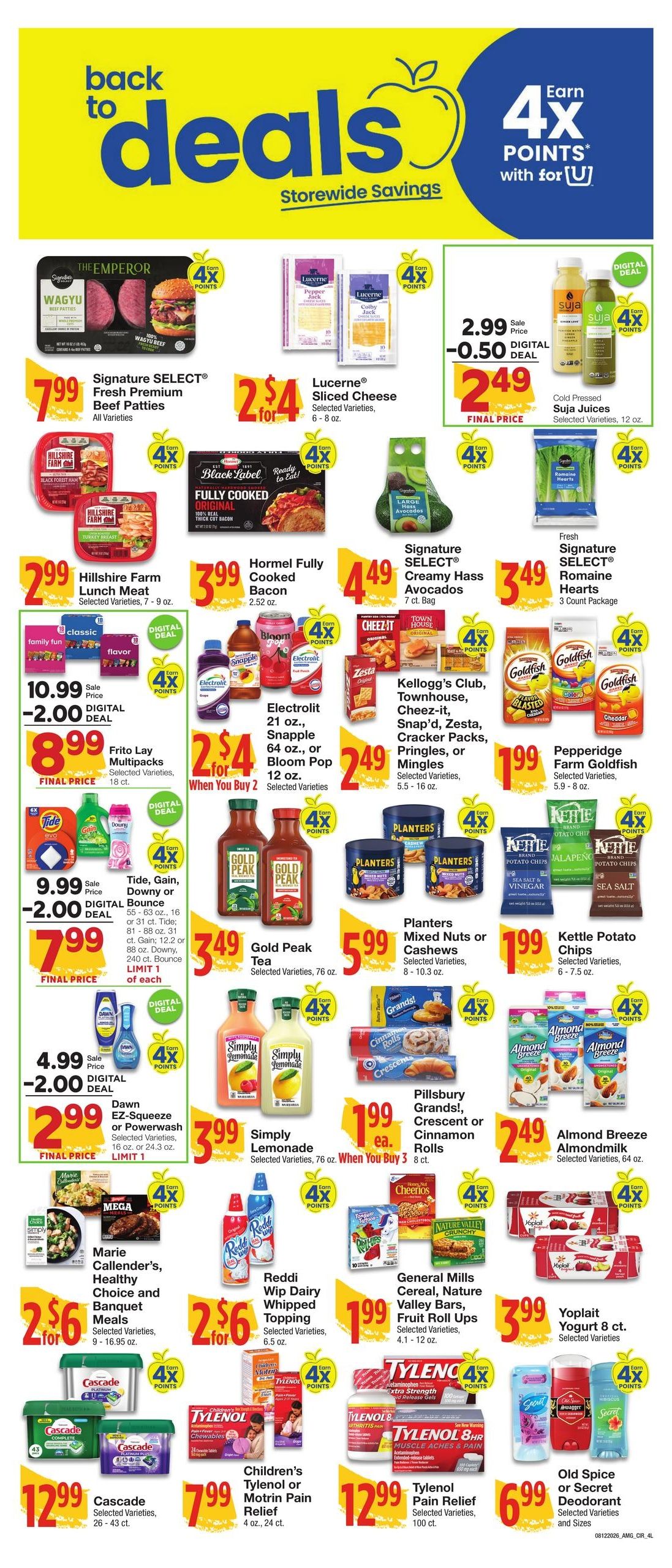 Amigos United (Lubbock Area, TX) Weekly Ad August 12 - 18, 2026