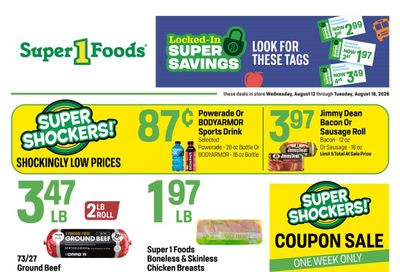 Super 1 Foods & Discount Pharmacy (Alexandria Area, LA) Weekly Ad August 12 - 18, 2026