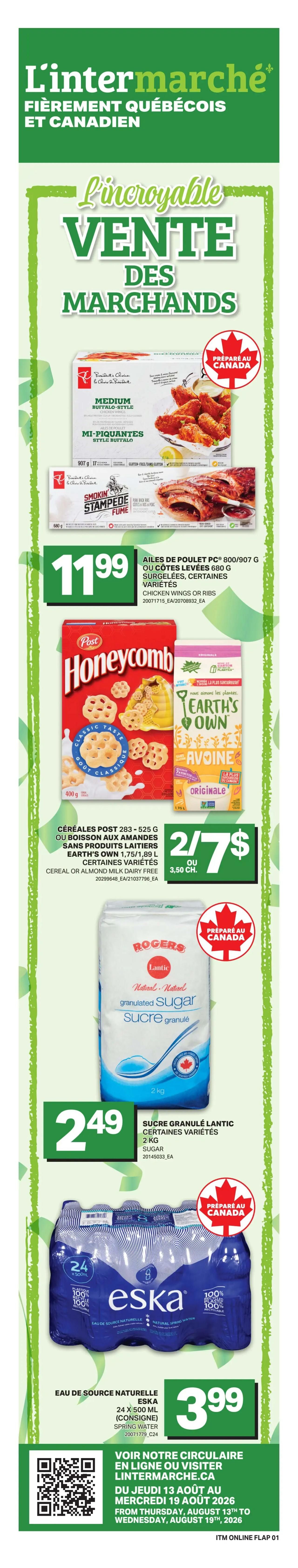 L'inter Marche Flyer August 13 to 19