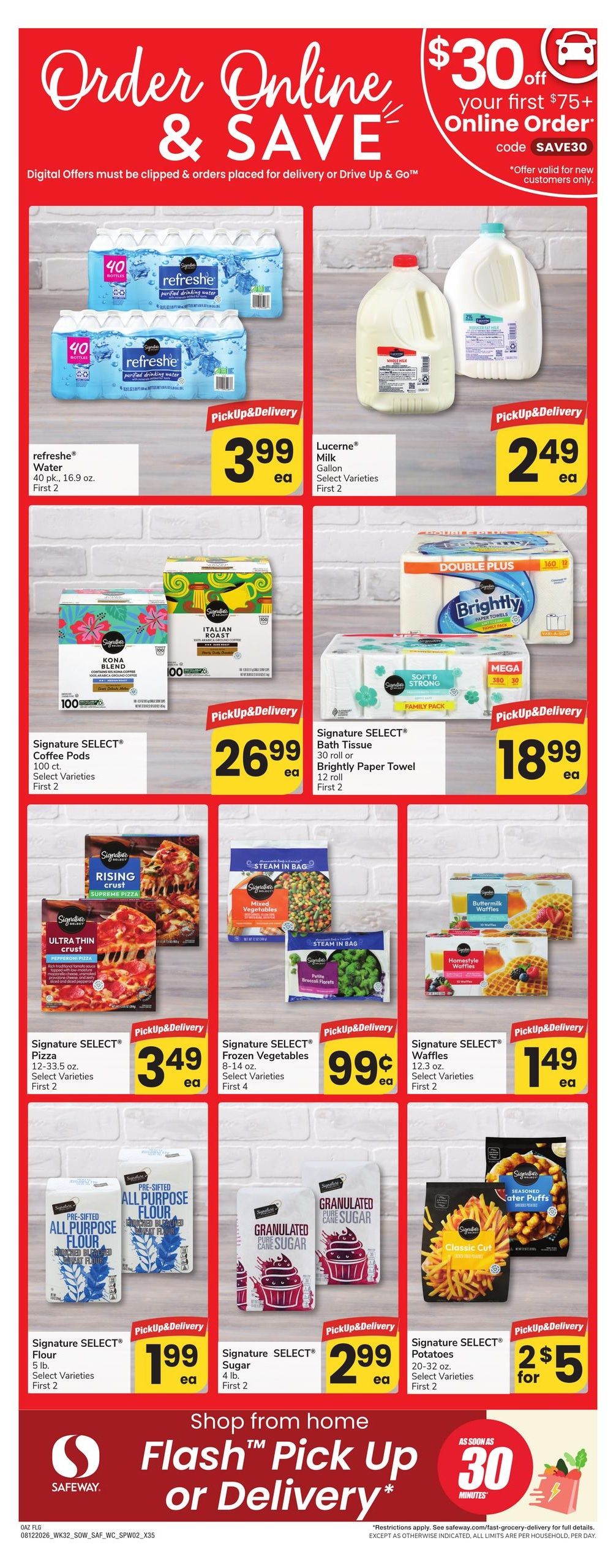 Safeway (Flagstaff Area, AZ) Weekly Ad August 12 - 18, 2026