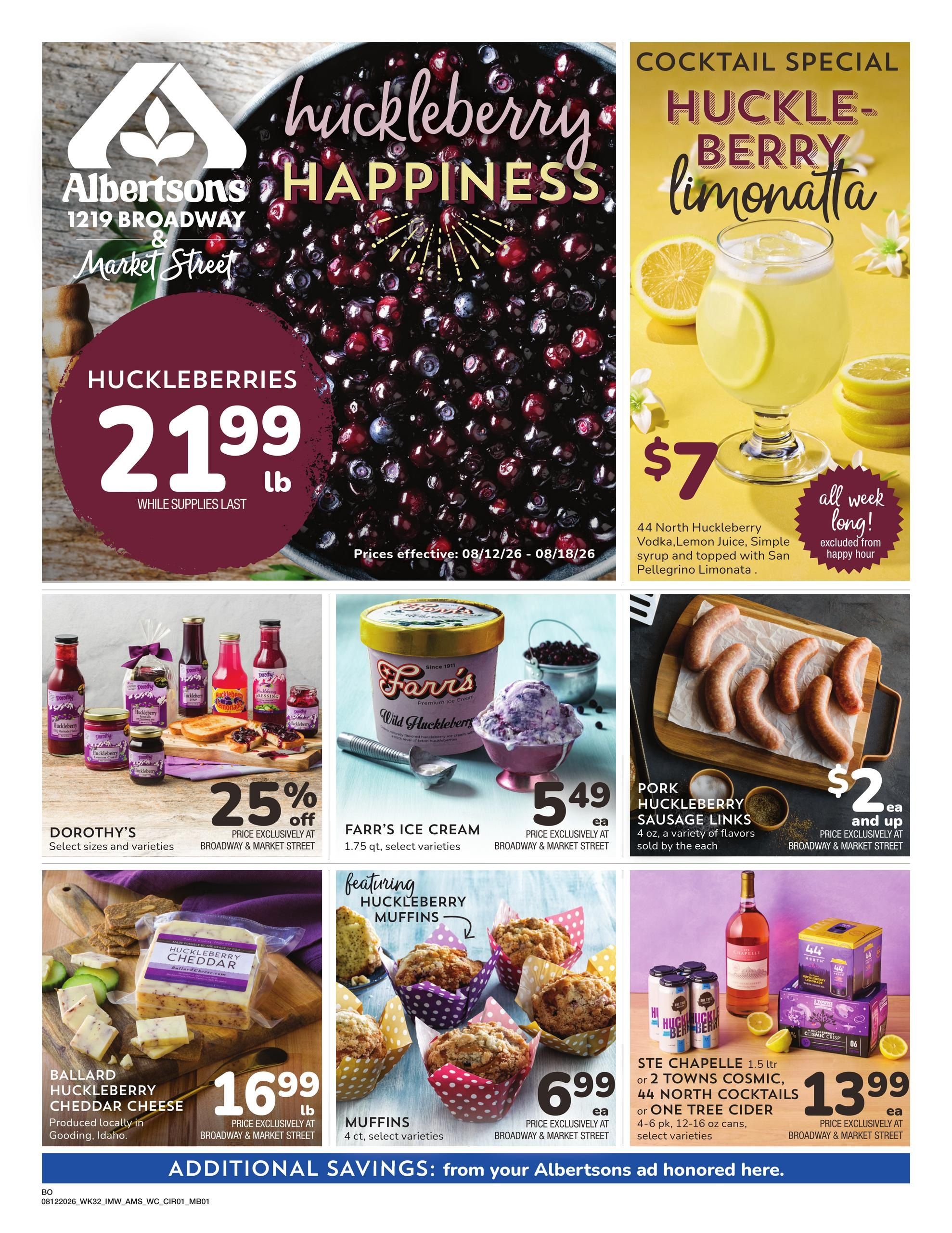 Albertsons (Meridian–Nampa Area, ID) Weekly Ad August 12 - 18, 2026