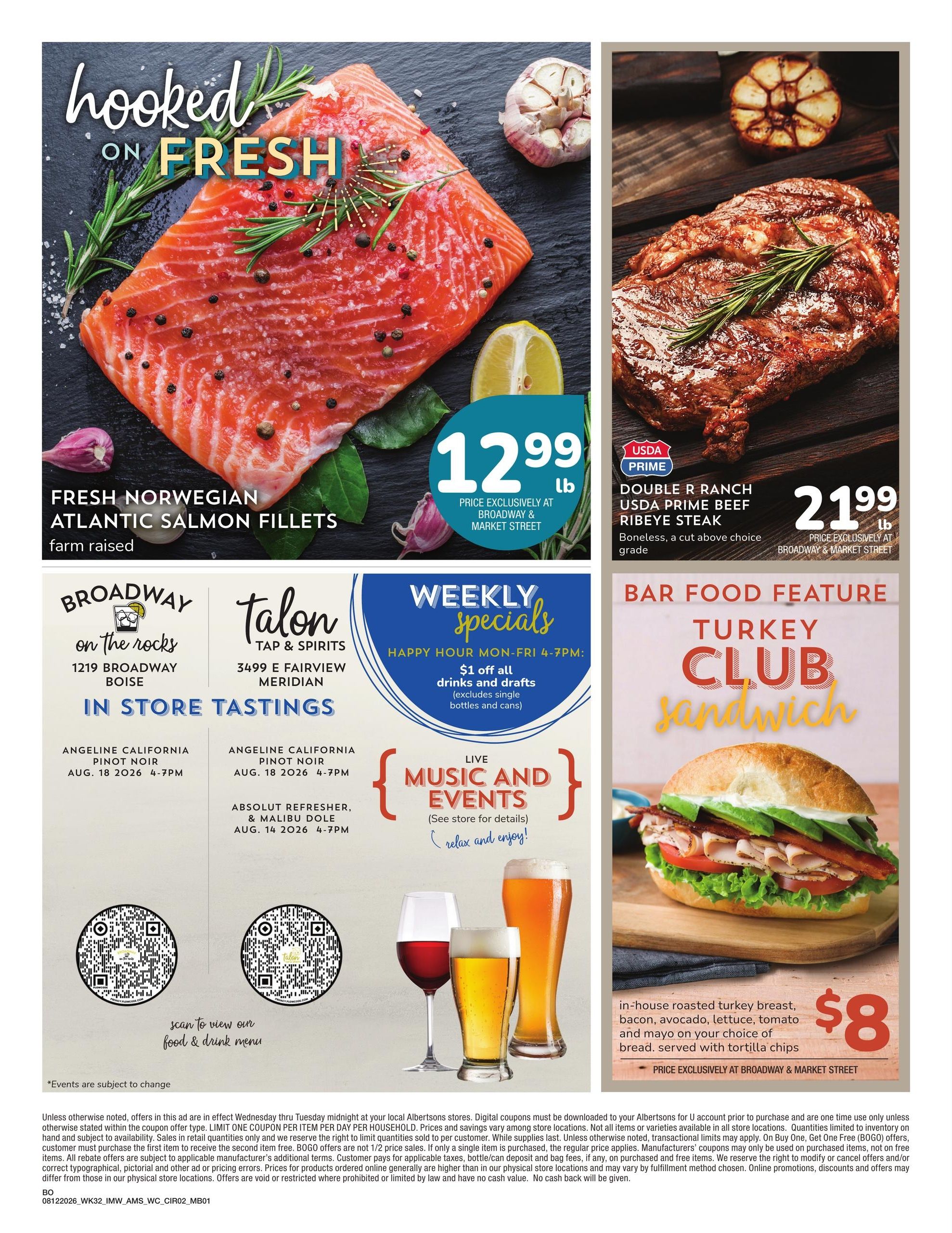Albertsons (Meridian–Nampa Area, ID) Weekly Ad August 12 - 18, 2026