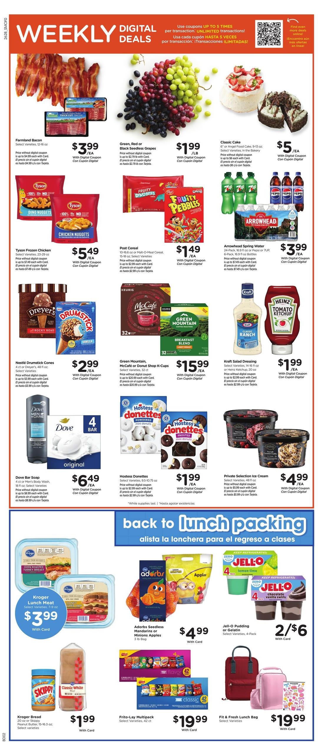 Smith's (Stockett–Sun River Area, MT) Weekly Ad August 12 - 18, 2026